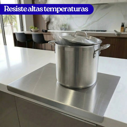 Tabla de picar de acero inoxidable 304 🛡️